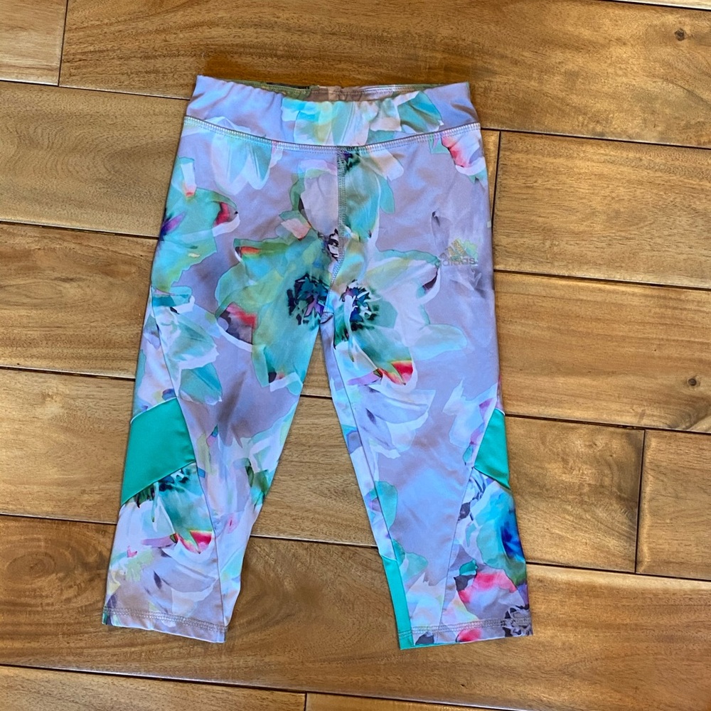 Adidas capris pants leggings girls